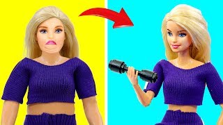 11 DIY BARBIE SPORT MINIATURES HACKS AND CRAFTS image