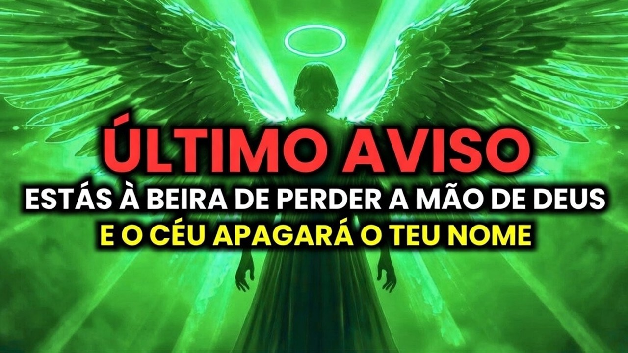 FALTAM APENAS 7 SEGUNDOS — O ARCANJO MIGUEL ESTÁ GRITANDO: VOCÊ ESTÁ PRESTES A PERDER A MÃO DE DEUS