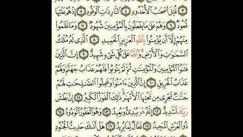 سورة البروج القارئ الشيخ الشاب محمد كمال