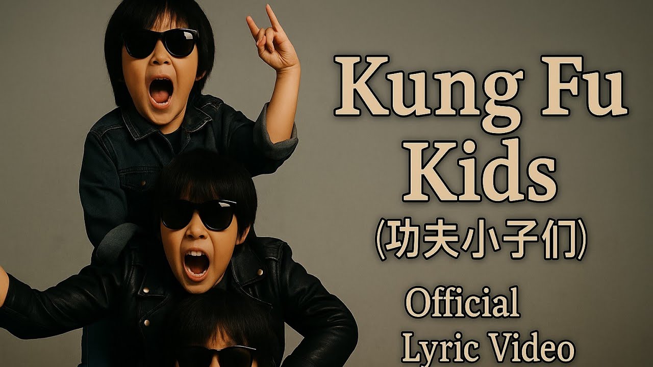 Kung Fu Kids (功夫小子们) (Official Lyric Video) | LL Songs [NO COPYRIGHT]