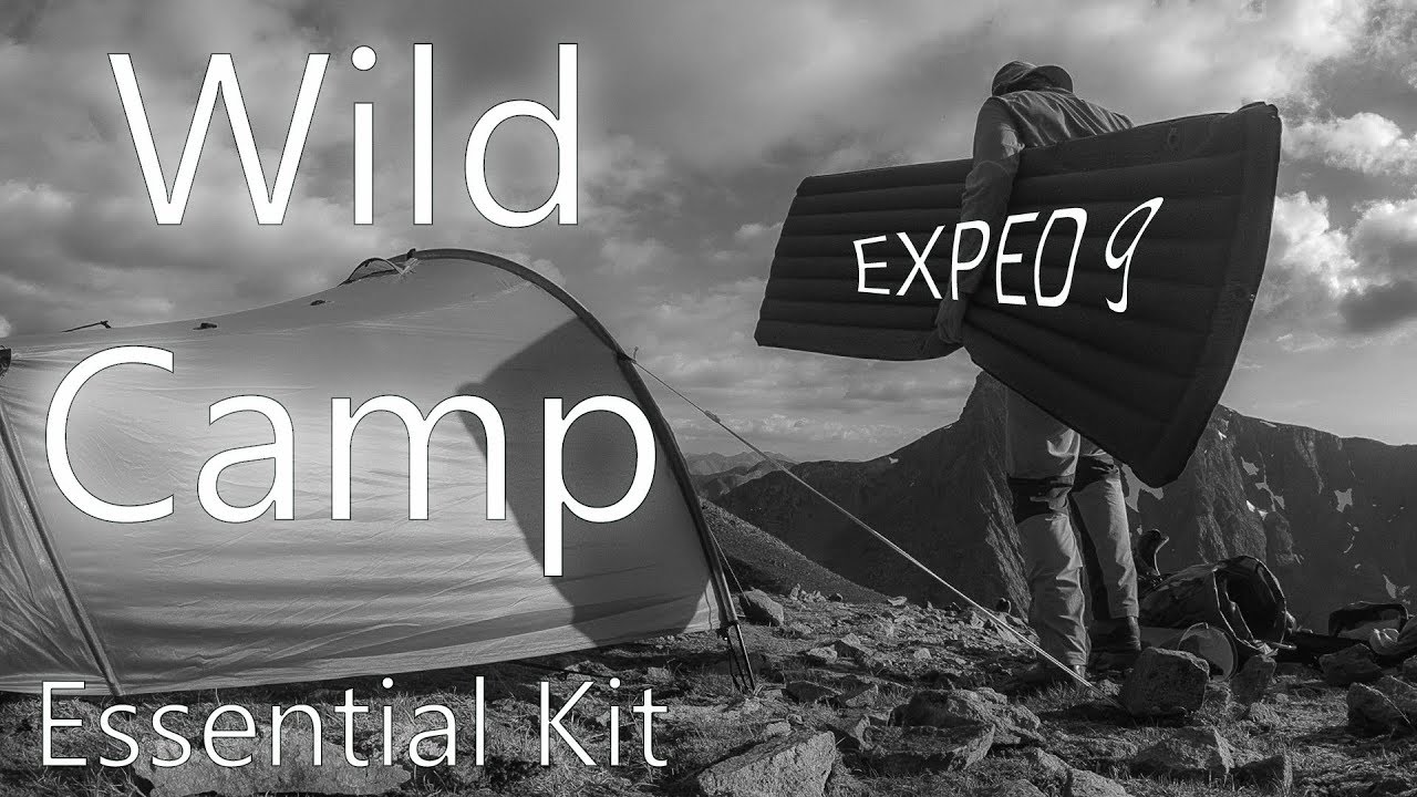 One essential piece of kit when wild camping / backpacking ? Exped 9 LW