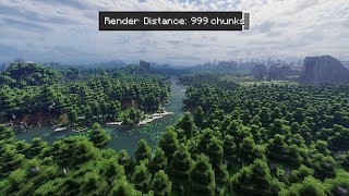 This World Gen mod is pretty amazing! - William Wythers Overhauled Overworld + Distant Horizons