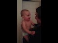 VIDEO: My 10 Month Old Son Meets My Wife's Twin For The First Time