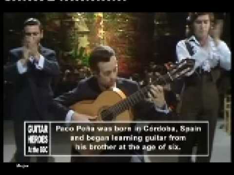 Paco Pena Spanish flamenco guitarist Cantes Por Bu...