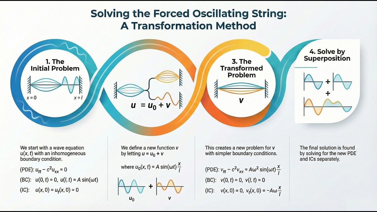 Solving forced string boundary conditions - YouTube