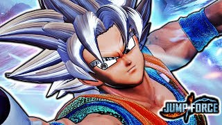 NEW ULTRA INSTINCT GOKU IN JUMP FORCE! Ultra Instinct Omen Goku Transformation Gameplay Mod