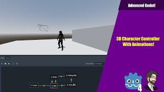 Creating a 3D Character Controller With Animations with Godot 4!