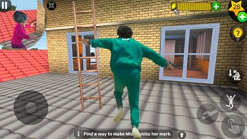 Scary Teacher 3D Update New Chapter Miss T In Squid Game New Levels - iOS, Android Game