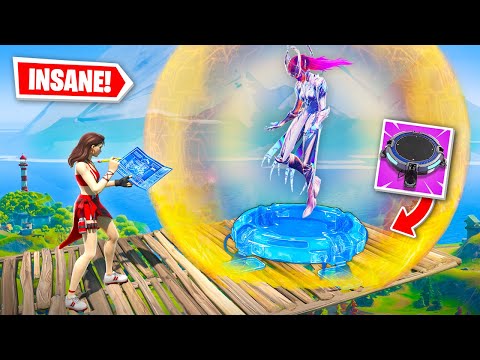 CUBE QUEEN vs. LAUNCH PAD! (Fortnite Fails & Epic Wins #225)