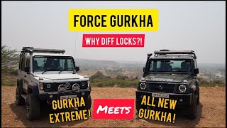 Asterix meets a Modified Force Gurkha Extreme| How Diff Locks Help Us?#forcegurkha #4x4 #offroad