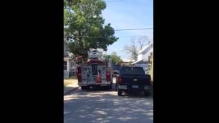 House fire in Ottumwa's west end.