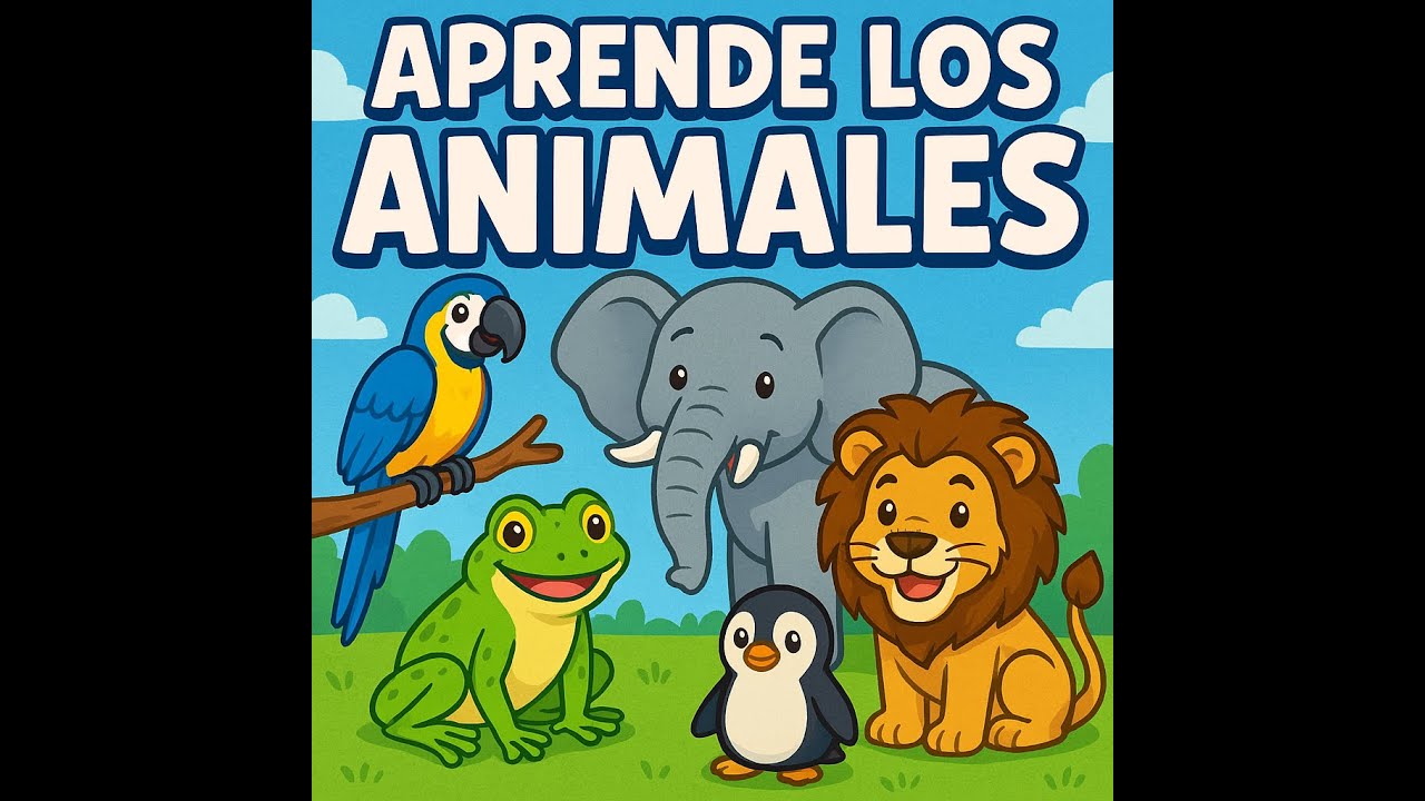 ¡Aprende los Animales con Ari! 🐘🦁🐧 | Video educativo para niños - YouTube