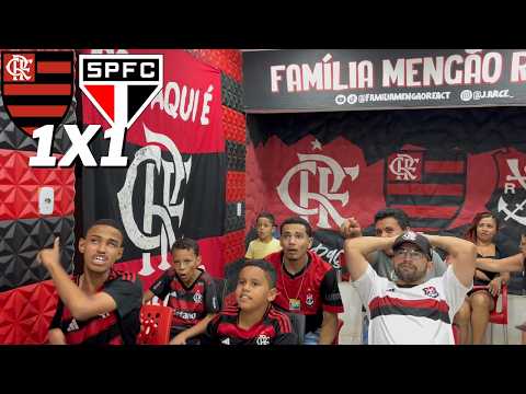 FLAMENGADA ON ! REACT - FLAMENGO 1 X 1 SÃO PAULO- MAIS UM VACILO NO BRASILEIRÃO