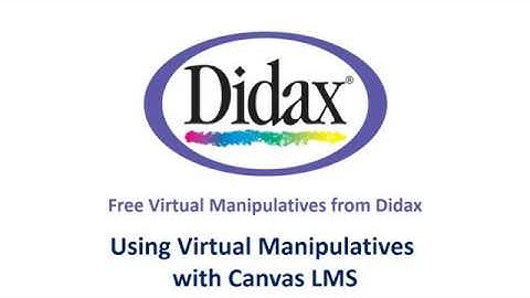 Embed Virtual Manipulatives - Canvas