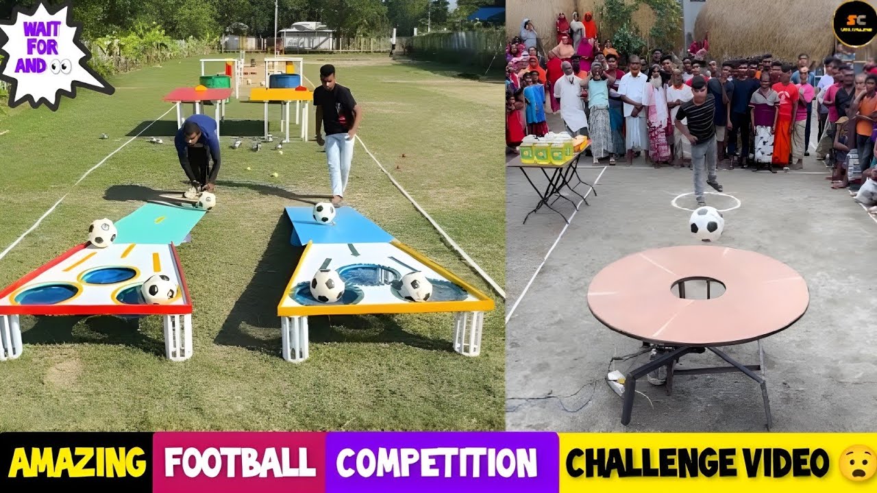 Amazing Football Competition Challenge Video 🥹 || Football Challenge/ Sahil Challenge