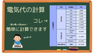 [Anyone can do it] Explaining how to calculate your electricity bill [For those who use electrici... 知っておくと役立つ電気料金の計算方法