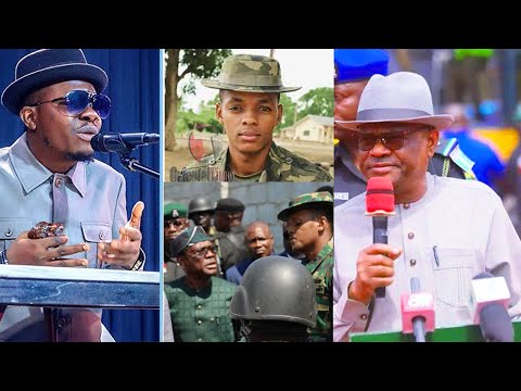 This is W@R ‼ Angry Wike goes to the Podium to discuss the situation with the young soldier