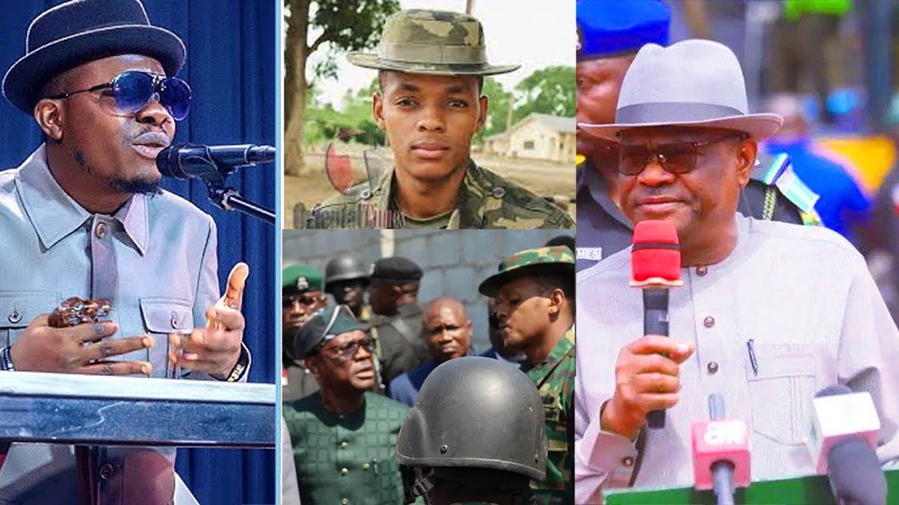 This is W@R ‼️ Angry Wike goes to the Podium to discuss the situation with the young soldier