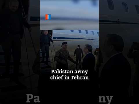 Pakistan army chief in Tehran