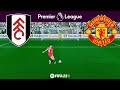 Premier League | FULHAM vs MANCHESTER UNITED | [Penalty shootout] FIFA 23