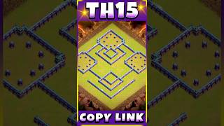 *TESTED* TH15 CWL &amp; WAR BASE WITH LINK | TH15 1 STAR WAR BASE | ANTI 1 STAR TH15 LEGEND BASE | COC