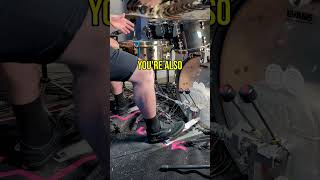 Your Dominant Foot Has a Problem #drums #technique #shorts