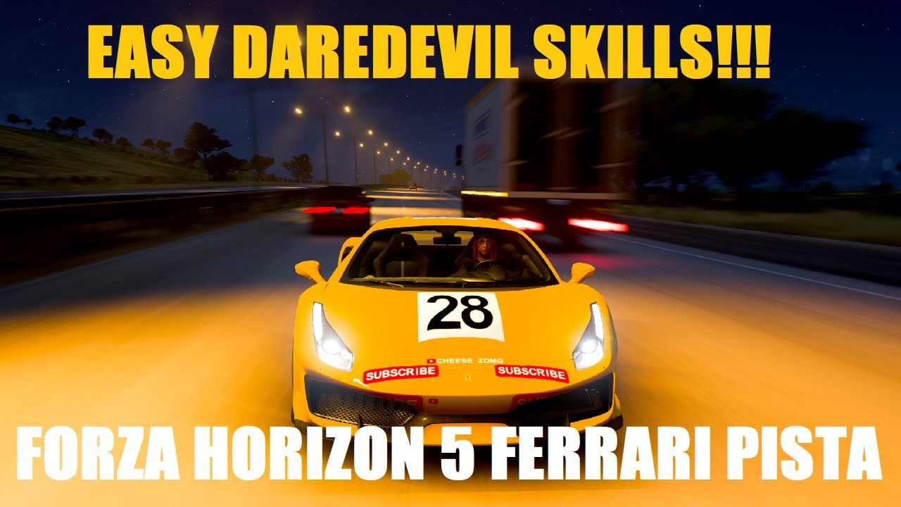 Forza Horizon 5 - Easy Daredevil Skills