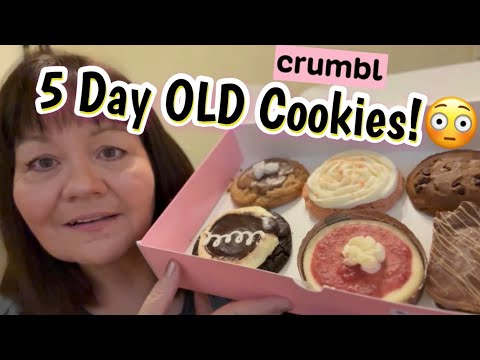 ASMR | 5 Day Old CRUMBL Cookie Taste Test & Honest Review | Pure Whispers for Sleep 🍪