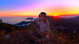 Sunset Guitar to Ease Your Soul - Ambient Acoustic Guitar Meditations