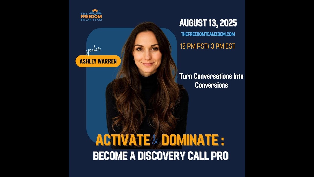 𝐀𝐂𝐓𝐈𝐕𝐀𝐓𝐄 & 𝐃𝐎𝐌𝐈𝐍𝐀𝐓𝐄 | 𝐀𝐬𝐡𝐥𝐞𝐲 𝐖𝐚𝐫𝐫𝐞𝐧’𝐬 𝐒𝐨𝐥𝐚𝐫 𝐒𝐚𝐥𝐞𝐬 𝐁𝐥𝐮𝐞𝐩𝐫𝐢𝐧𝐭 🔥𝐏𝐫𝐞𝐬𝐞𝐧𝐭𝐞𝐝 𝐛𝐲 𝐓𝐡𝐞 𝐅𝐫𝐞𝐞𝐝𝐨𝐦 𝐄𝐝𝐮𝐜𝐚𝐭𝐨𝐫𝐬