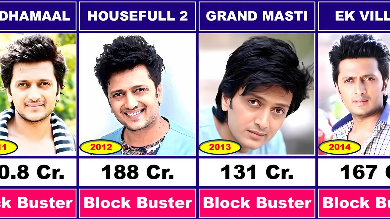 Ritesh Deshmukh All Movies List💖🔥