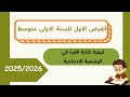 الفرض الاول في الانجليزية للسنة اولى متوسط كيفية كتابة فقرة الوضعية الادماجية 