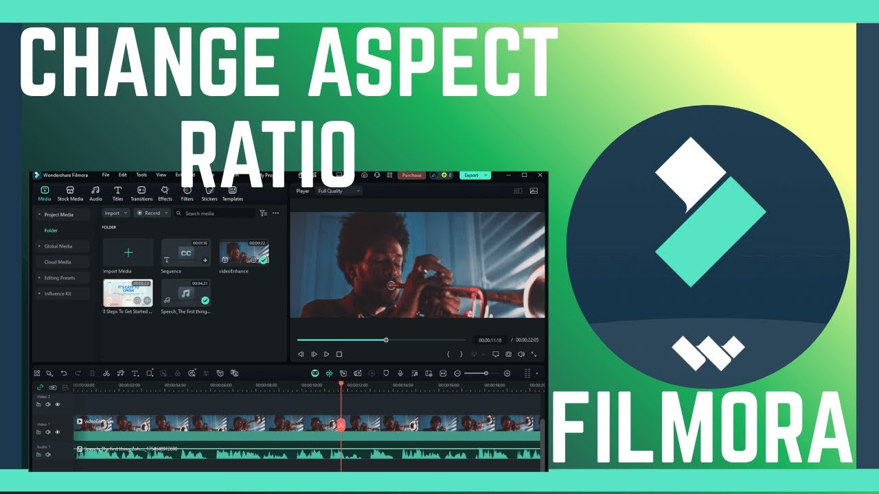 How To Change Video Aspect Ratio In Filmora