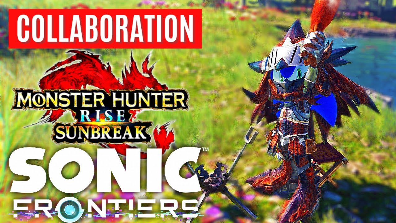 Sonic Frontiers x Monster Hunter Collab Pack Trailer 