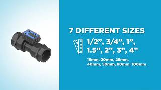TM Series Flow Meter with Display and Pulse Output