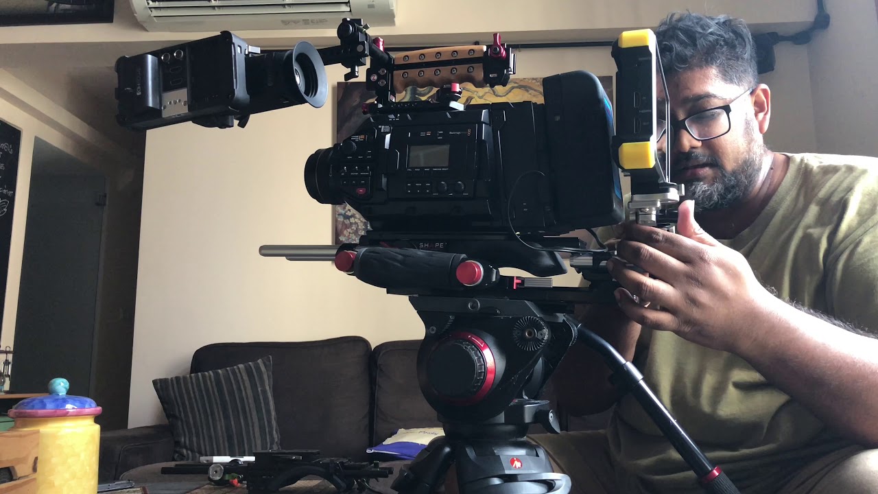 Shape Revolt Shoulder rig and Shape Ursa Mini Arm Extension Kit