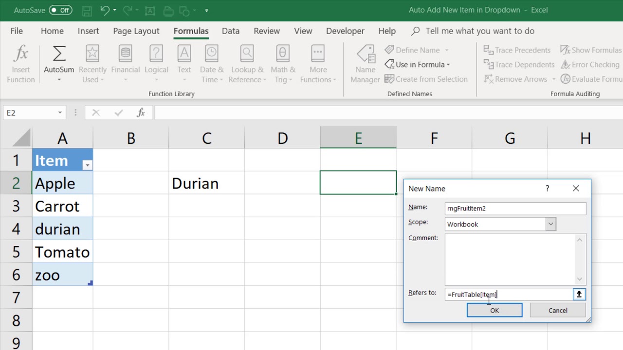 excel vba auto sort dropdown list with worksheet change