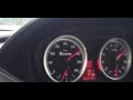 German Autobahn 1001 HP G-Power BMW M6 V10 with SK III RRS Bi-Kompressor speedometer video (not GPS)