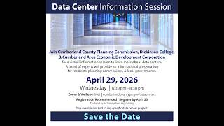 Data Center Information Session