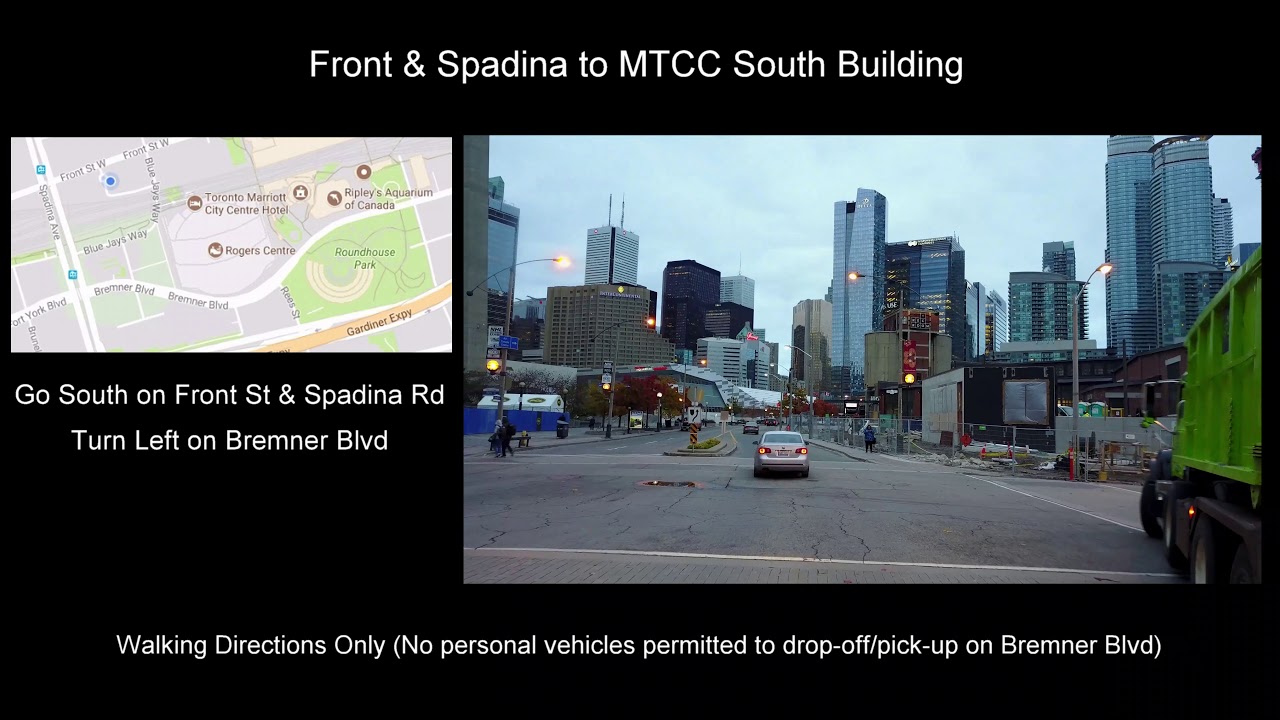 (Outdoor) - Front St & Spadina Ave - to MTCC South Building