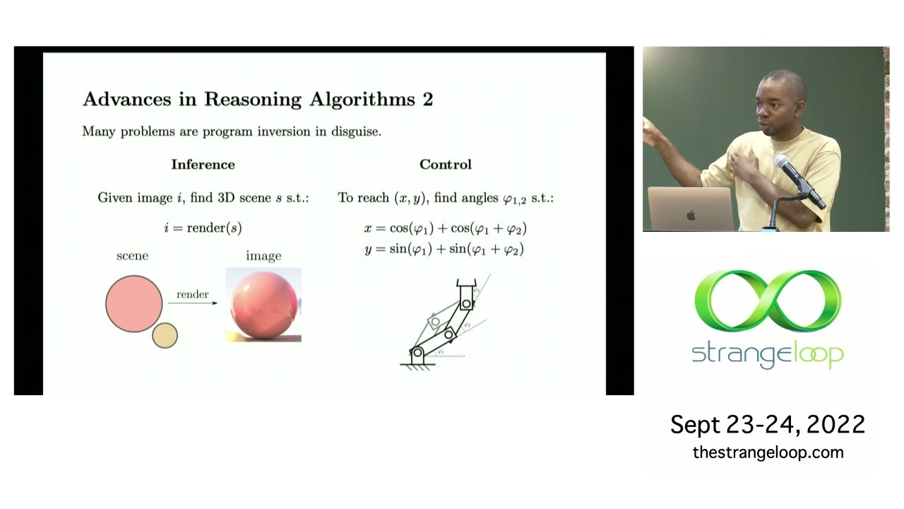 "Blueprints for a Universal Reasoning Machine" by Zenna Tavares (Strange Loop 2022)