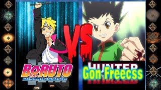 Boruto Kid (Naruto) vs Gon Freecss (Hunter X Hunter) - Ultimate Mugen Fight 2017