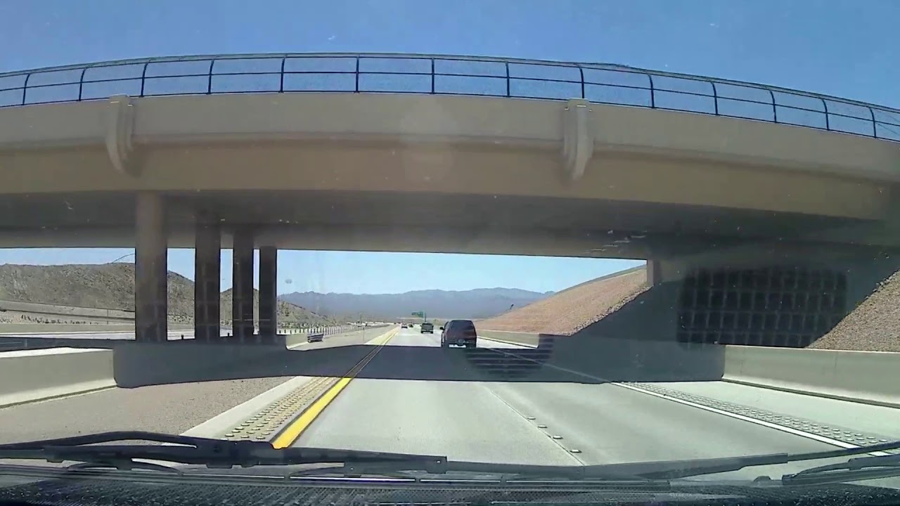 Driving to Kingman Wash on I11 Freeway Lake Mead YouTube