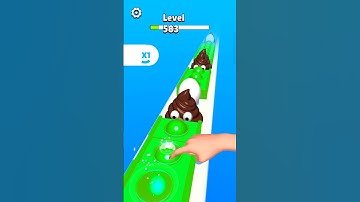 Pop Run 3d 🌀💠- Satisfying Android || best mobile games #shorts #games #cartoon #poprun3d