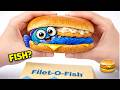 Filet-O-Fish ASMR 🍔 Slow Squish, Open &amp; Rebuild (Relaxing Sounds)