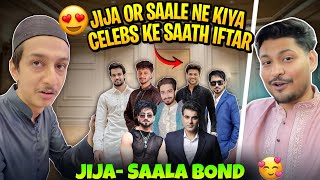 Jija Or Saale Ne Kiya Celebs Ke Saath Iftaar Jija-Sala Bond