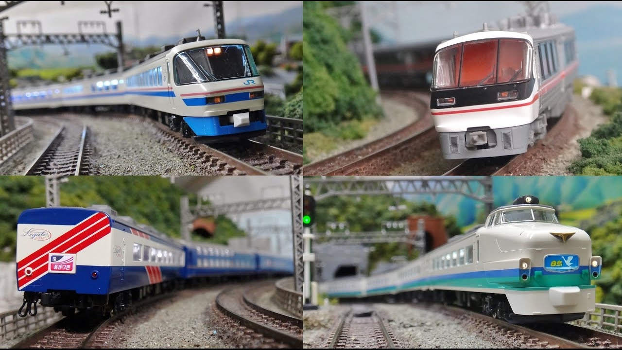 ｊｒ特急 1990 さすらい刑事旅情編のテーマ 鉄道模型 Railway Model Youtube