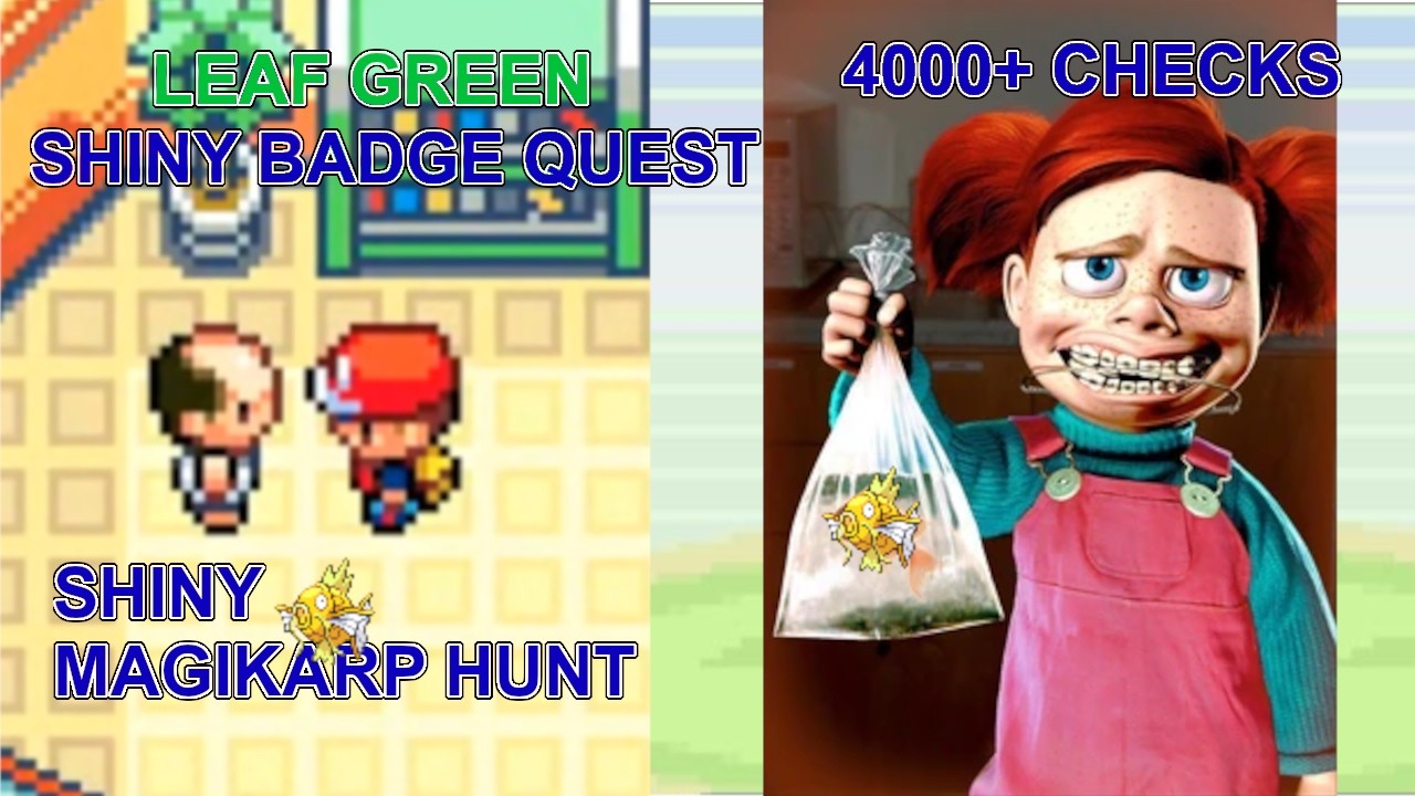 Shiny Magikarp Hunt 3500+ Shiny Badge Quest