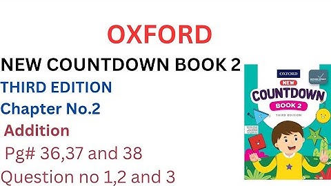 New Countdown Book 2 Third Edition Page 36,37 & 38