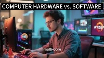 Difference: Computer Hardware Vs. Computer Software | Exploring Hardware And Software In Computers